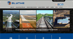 Desktop Screenshot of blytheconstruction.com
